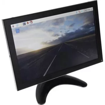 JOY-IT RB-LCD-10-2 10,1 colio HDMI talpusis jutiklinis ekranas su metaliniu korpusu - 1280x800, USB jutiklis, skirtas Raspberry Pi, Arduino, Banana Pi, pcDuino, EV3, Pixy-cam