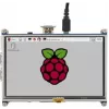 Joy-it RB-LCD5 5 colių Raspberry Pi jutiklinis ekrano modulis su rezistenciniu jutikliu, 800x480, HDMI sąsaja