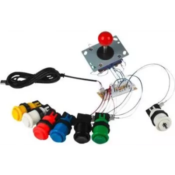 JOY-IT RBT DIY Encoder USB lankų valdiklio plokštė DIY lankų spintoms ir kovos lazdoms (SBC-ZDE)