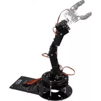 JOY-IT Robot02 5 ašių robotinės rankos rinkinys su Arduino Nano ir valdymu vairalazde