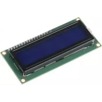 JOY-IT SBC-LCD16x2 I2C LCD ekrano modulis, skirtas Raspberry Pi, 16x2 simbolių, žalia/mėlyna apšvietimas