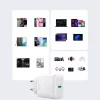 JOYROOM 10000mAh 22,5W USB-C Power Bank su įmontuotu kabeliu
