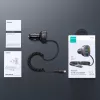 Joyroom 4-in-1 Fast Car Charger PD QC3.0 AFC FCP su 1,6m 57W Lightning kabeliu, juodas