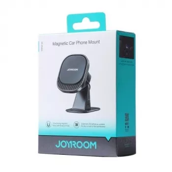 Joyroom Automobilio laikiklis magnetinis prietaisų skydeliui 4.0-7 col. išmaniesiems telefonams ir planšetėms, 360° sukimasis, juodas (JR-ZZ400)