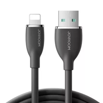 JOYROOM Colorful Series USB-A to Lightning Cable 1,2m Black SA29-AL3