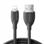 JOYROOM Colorful Series USB-A to Lightning Cable 1,2m Black SA29-AL3