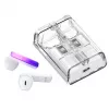 Joyroom IceLens Series True Wireless Ausinės su LED Šviesomis, Bluetooth 5.3, Baltos (JR-TC1-WHT)
