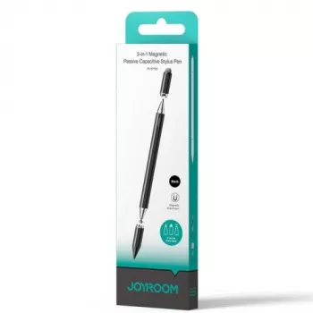 Joyroom JR-BP561 pasyvus magnetinis talpinis rašiklis ekranui – 3-in-1 (juodas) | ITwork.lt