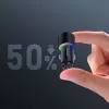 JOYROOM JR-CL10 automobilinis įkroviklis 2x USB 24W LED foninis apšvietimas juodas