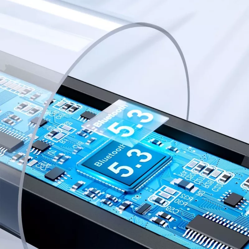 JOYROOM JR-TL11 belaidės ausinės su ENC, IPX4, Bluetooth 5.3, liečiamu valdymu, juodos