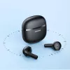 JOYROOM JR-TL11 belaidės ausinės su ENC, IPX4, Bluetooth 5.3, liečiamu valdymu, juodos