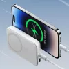 Joyroom JR-W020 20W Mini Magnetinis belaidis Powerbank 10000mAh Baltas su USB į Type-C 0.25m laidu