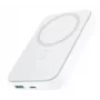 Joyroom JR-W020 20W Mini Magnetinis belaidis Powerbank 10000mAh Baltas su USB į Type-C 0.25m laidu