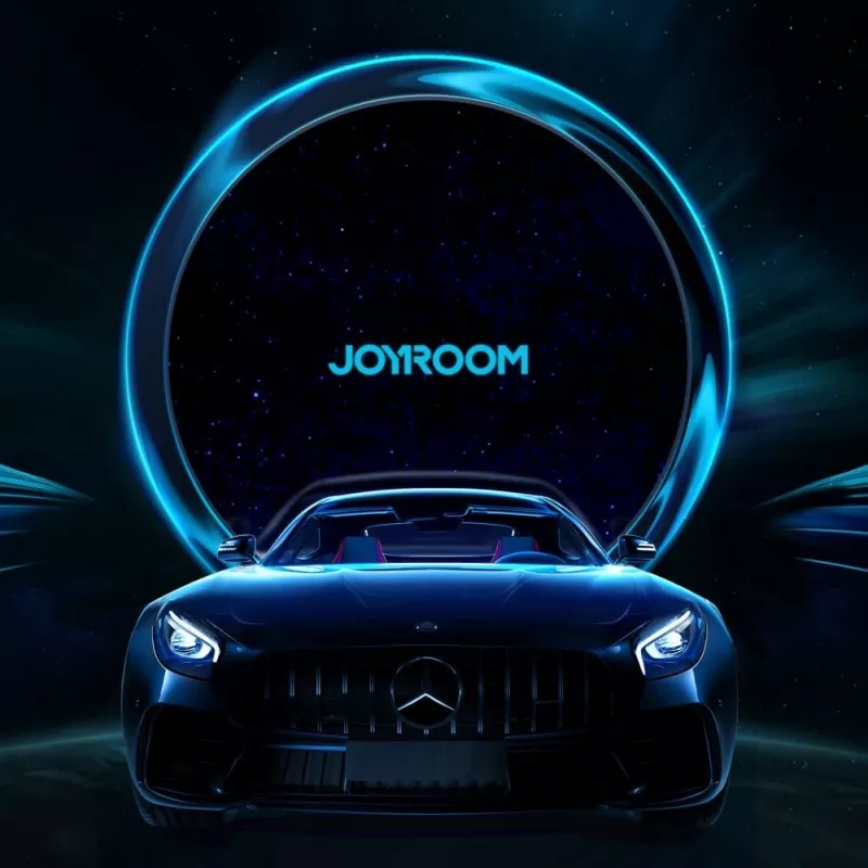 JOYROOM JR-ZS291 Automobilinis telefono laikiklis su 15W belaidžiu Qi įkrovikliu, MagSafe suderinamas, tvirtinamas prie ventiliacijos angos, juodas