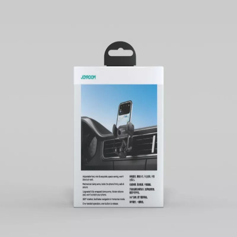 Joyroom JR-ZS351 Automobilinis Telefono Laikiklis Oro Vėdinimo Angai - Sidabrinis