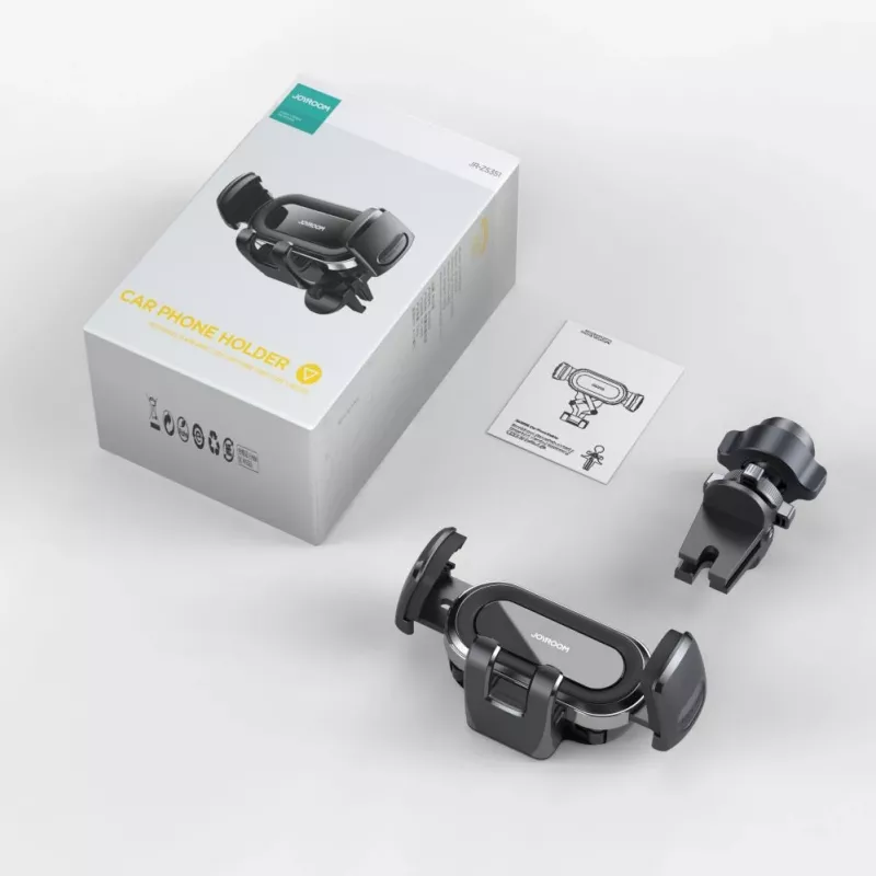 Joyroom JR-ZS351 Automobilinis Telefono Laikiklis Oro Vėdinimo Angai - Sidabrinis