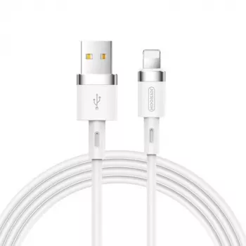 Joyroom Lightning - USB laidas 2.4A, 1,2m, Baltas (S-1224N2)