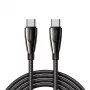 JOYROOM Pioneer 240W USB-C į USB-C laidas SA31-CC5 1,2m Juodas