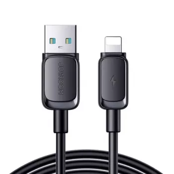 JOYROOM S-AL012A14 2.4A USB-A to Lightning laidas 1,2 m juodas