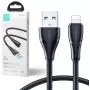 JOYROOM S-UL012A11 USB-A į Lightning pintas kabelis, 1,2 m, juodas