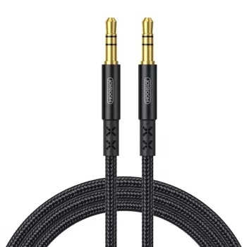 JOYROOM SY-10A1 3,5 mm AUX garso laidas 1 m juodas