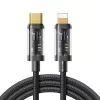 Joyroom Type-C į Lightning A10 Series greito įkrovimo laidas PD 20W, 1,2 m, juodas (S-CL020A12)