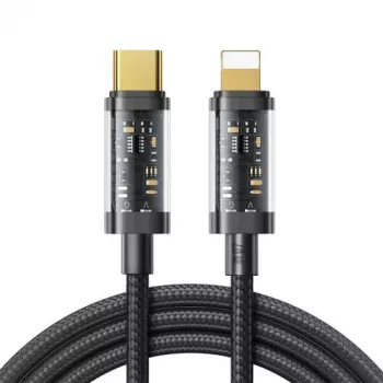 Joyroom Type-C į Lightning A10 Series greito įkrovimo laidas PD 20W, 1,2 m, juodas (S-CL020A12)