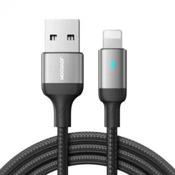 Joyroom USB-A to Lightning laidas, 2,4 A, 1,2 m, juodas (S-UL012A10)