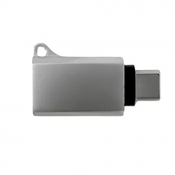 Joyroom USB-C Male to USB-A Female Adapter Mini S-H151 sidabrinis