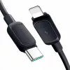 JOYROOM USB-C į Lightning laidas Multi-Color Series A14, 20W, 480 Mbps, 1,2 m, juodas (S-CL020A111B)