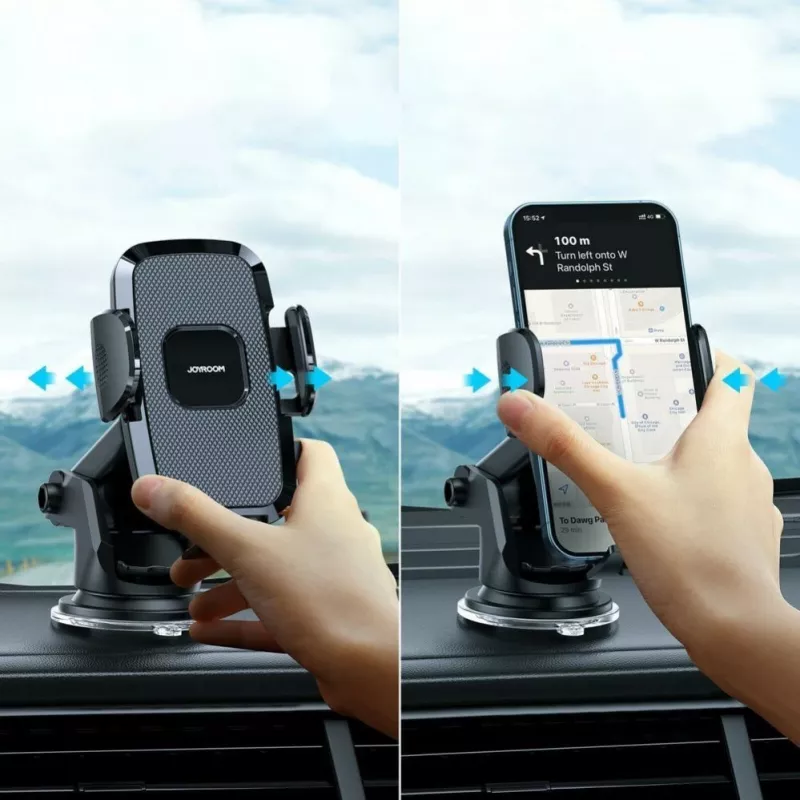 Joyroom Laikiklis Telefonui Automobilyje ant Priekinio Stiklo ar Prietaisų Skydelio 4.7-7 colių Išmaniesiems Telefonams