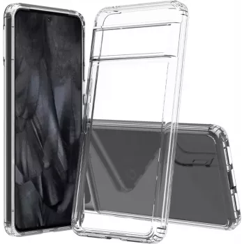 JT Berlin BackCase Pankow Clear, skaidrus TPU dėklas, skirtas Google Pixel 8 Pro - permatomas, 11045