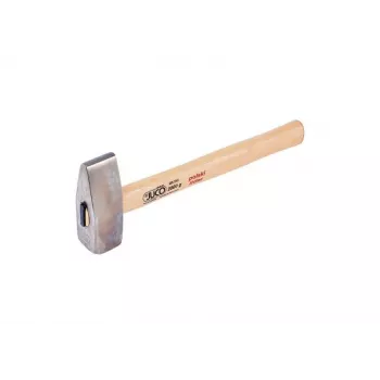 JUCO Traditional skaldymo kūjis 3.0kg – 900mm uosio kotas, aukštos anglies kaltas plienas galvai malkų skaldymui