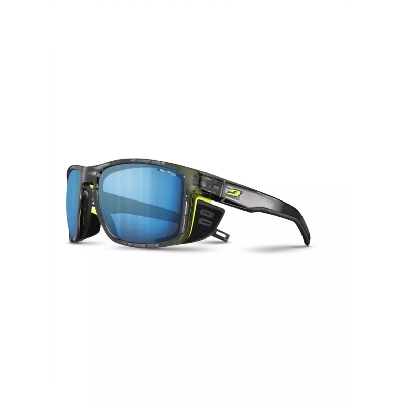 Julbo Shield M akiniai nuo saulės Ocean Master – Spectron 3CF lęšiai, 3 kategorija, nuimami šoniniai skydeliai