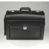 Jüscha 45057 natūralios odos portfelis „Attaché“ juodas