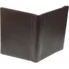 JÜSCHA Alassio A4 MONACO dokumentų aplankas su užtrauktuku iš odos - Antique Dark Brown 30054