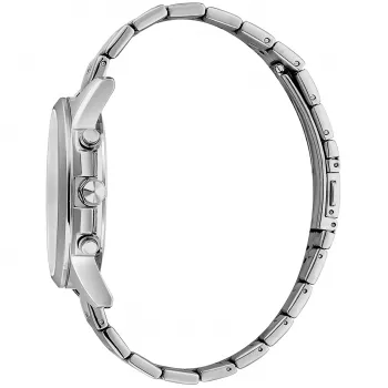 JUST CAVALLI MAN JC1G175M0255 Quartz Analog Watch 42mm Stainless Steel Mesh Bracelet Black Dial