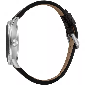 JUST CAVALLI MAN JC1G216L0015 42mm Mėlynas Ciferblatas Odinis Dirželis Kvarcinis Laikrodis