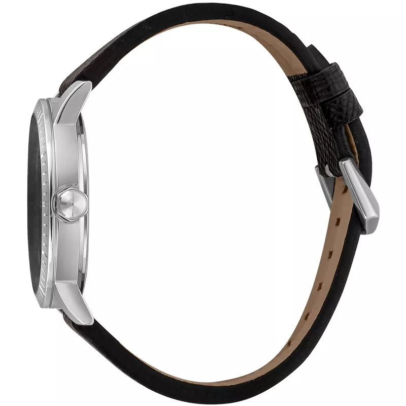 JUST CAVALLI MAN JC1G216L0015 42mm Mėlynas Ciferblatas Odinis Dirželis Kvarcinis Laikrodis