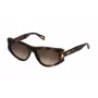 JUST CAVALLI Unisex Sunglasses SJC034-5509AJ Havana Plastic Frame Brown Gradient Lens 55/17/140 mm