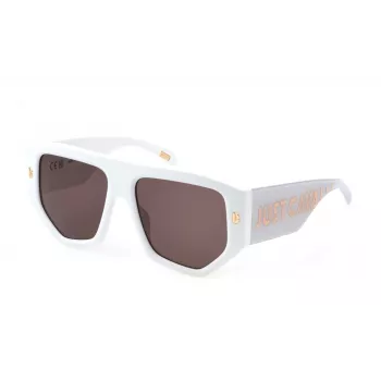 JUST CAVALLI Moteriški Drugelio Formos Akiniai nuo Saulės SJC097V580847 Havana Rudi Gradient 58mm