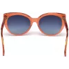 JUST CAVALLI Moteriški Akiniai nuo Saulės JC836S-66W Havana Drugelio Formos Acetato Rėmelis Rudi Gradientiniai Lęšiai 56/18/140 mm