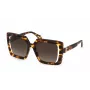 JUST CAVALLI Moteriški Akiniai nuo Saulės SJC027-530829 Drugelio/Oversized Gradient Pilki Lęšiai 53mm