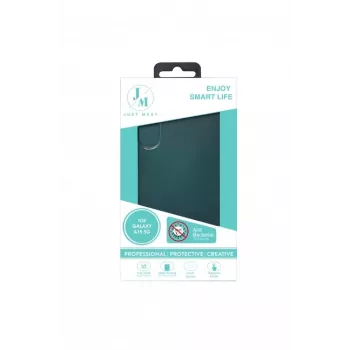 JUST MUST JM Anti-Bacteria TPU Dėklas Samsung Galaxy A15/A15 5G – Skaidrus