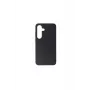 JUST MUST JM įprastos apsaugos silikoninis galinis dangtelis Samsung Galaxy S25 – juodas