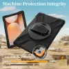 JUST MUST JM Rugged Case Grip Samsung Galaxy Tab A11+ su rankena Juoda