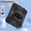 JUST MUST JM Rugged Case Grip Samsung Galaxy Tab Active Pro / Active4 Pro / Active5 Pro su dirželiu Juoda