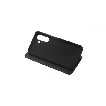 JUST MUST JM STAND FLIP CASE, skirtas Galaxy A17, juodas