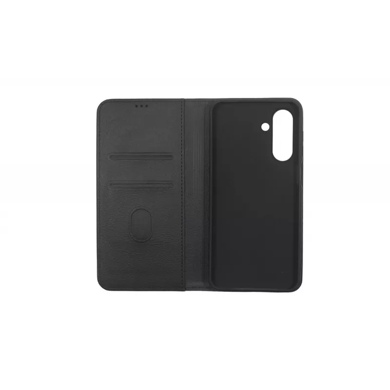 JUST MUST JM STAND FLIP CASE, skirtas Galaxy A17, juodas