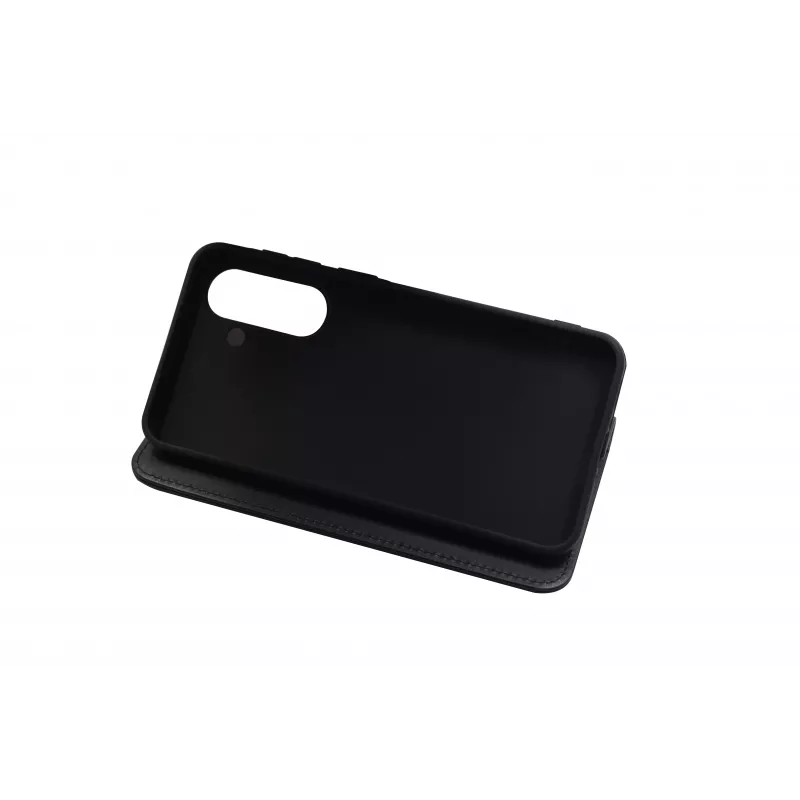 JUST MUST JM STAND FLIP CASE, skirtas Samsung Galaxy A37, juoda